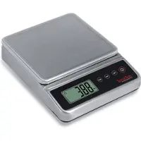 Terraillon Pro 5 -keittiövaaka, 5 kilogrammaa, 1 gramma, hopea, IP67