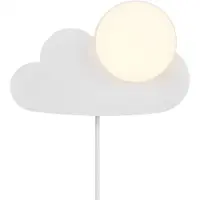 Nordlux Skyku Cloud | Wall Light | - White - Ø16.0X23.8CM