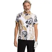 J.lindeberg Tour Tech Print Polo - White - L