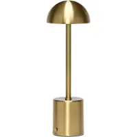 Hubsch Taten Portable Lamp Brass - Gold - 10X30CM