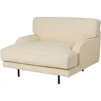 Gubi Flaneur Armchair Boucle - Nojatuolit Jauhemaalattu Teräs Bouclé - 10152485