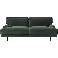 Gubi Flaneur 2-seater Sofa - 2-istuttavat sohvat Polyuretaani-vaahto Asator - 10153942