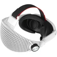 VORTEX VR VortexVR kevyt mukavuuspäähihna Meta Quest 3 / 3S -laseille | Valkoinen