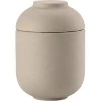 Zone Denmark Sensu purkki kannella Ø6,5x9 cm taupe