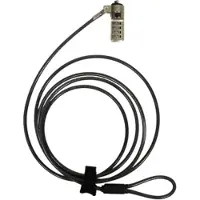 Port Designs Security Cable Serialized Combination, Noble wedge slot 25-pack /901213/25