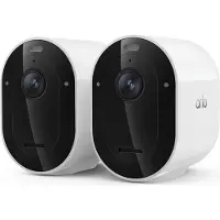 Arlo Pro VMC4270P IP Kamera 2er Set, IP-turvakamera, Ulkona, Langallinen & langaton, 7,5 m, Amazon Alexa & Google Assistant, Auto (VMC4270P-100EUS)