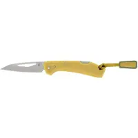Gerber LST Mini 1074532, Stonewashed 440A, Yellow Nylon pocket knife