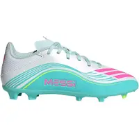 Adidas Urheilukengät 'F50 MESSI LEAGUE' vesi / vaaleanpunainen / valkoinen