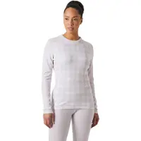 Helly Hansen Lifa Merino Midweight Graphic Crew, naiset, vaaleavioletti