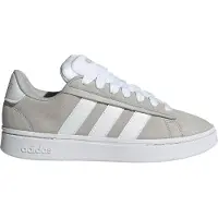 Adidas Matalavartiset tennarit 'Grand Court Alpha 00s' harmaa / offwhite