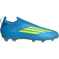 Adidas F50 Elite Laceless Fg Ice Cold Precision - Lucid Ray Blue/keltainen/light Utility Aqua Lapset - Nurmi (Fg), koko 38