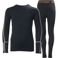 Helly Hansen Jr Lifa Merino Midweight Set - Navy - 152