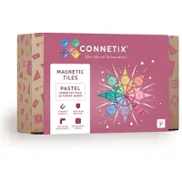 Connetix Magneettinen rakennussarja Pastel Geometria, 40 osaa