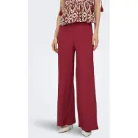 ONLY Onlerikka Hw Wide Crinkle Pant Pnt - Red - M x 32