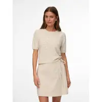Vero Moda Doffy Stitch 2/4 O-neck Knit Lyhythihainen Bluusi