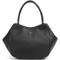 Etienne aigner Carré soft Olkalaukku Nahka 59.5 cm Musta