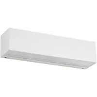 LUCANDE Led ulkoseinävalaisin Lengo , Valkoinen/opaali, Alumiini, Moderni