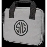 5.11 Tactical x Sig Sauer Single Pistol Case (Color: Medium Grey)