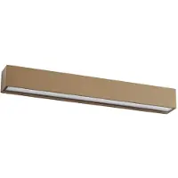 LUCANDE Led ulkoseinävalaisin Lengo , Ruskea/ruoste, Alumiini, Moderni