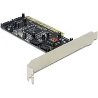 DeLOCK SATA 1,5Gb/s x4, PCI-lisäkortti, RAID 0, 1, 0+1