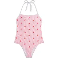 Tommy Hilfiger Halter One Piece Emb. - Pink - M