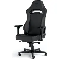 Noblechairs HERO ST Gaming Chair - Black Edition, keinonahkaverhoiltu pelituoli, musta