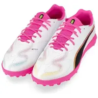 Puma King 20 Match Tt Showtime - Valkoinen/poison Pink/sininen Lapset - Turf (Tf), koko 38