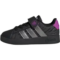 Adidas Tennarit 'Marvel Avengers Grand Court' harmaa / lila / musta
