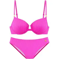 LASCANA Bikini neonpinkki