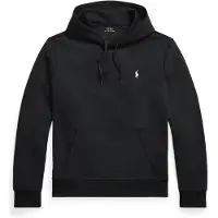 Ralph Lauren for man. 710907092013 Black double knit hoodie sweatshirt (XXL), Casual, Cotton