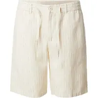 Gant Reg Striped Linen Ds Shorts - Beige - M