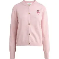 Cath Kidston Neuletakki jade / vanha roosa / tummanpunainen