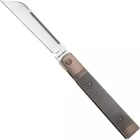 Jack Wolf Knives Jack Wolf Feelbetter Jack FEELB-01-TI-STAR Satin S90V, Bronze Titanium, Grey Titanium Starburst, pocket knife