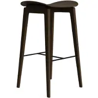 NORR11 NY11 baarituoli 65 cm Dark smoked oak