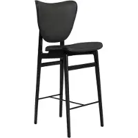 NORR11 Elephant Bar Stool Black Oak / Anthracite - Baarijakkarat Umpitammi Musta - W1ELE12041FSCOBLVL21003