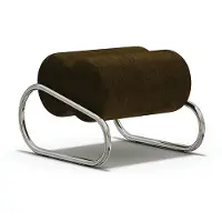 NORR11 Fave Footstool - Jalkajakkarat Metalli Alpaca - W1FAV14018CHMECROMO1110