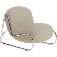 NORR11 Boho Armchair - Nojatuolit Teräs Sahco Zero - W1BOH14008CHMECRKVSZE12