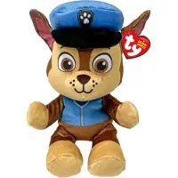 TY Beanie Babies Lic pehmeä Ryhmä Hau - Chase 15cm
