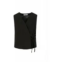 Coster Copenhagen Liivi ' EMINA vest in ' musta