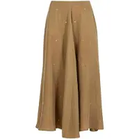 Coster Copenhagen Skirt With Eyelets - Brown - 38