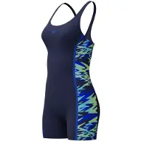 Speedo Hyperboom Splice Muscleback Legsuit - Navy - 36
