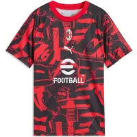 Puma Ac Milan Treenipaita Pre Match - Kaikille Aikoille Punainen/musta Lapset - , koko 128 cm
