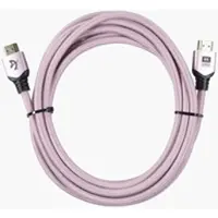 AROZZI HDMI 2.1 -näyttökaapeli, 3m, pinkki