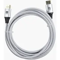 AROZZI DisplayPort 1.4 -näyttökaapeli, 3m, valkoinen