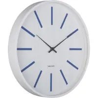 Karlsson seinäkello Arruga Retro cobalt blue KA6144BL