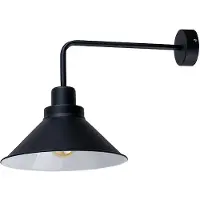 Nowodvorski Lighting Craft seinävalaisin E27 30cm musta