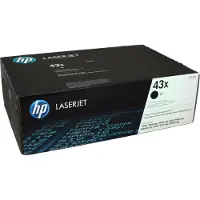 HP 43X High Yield -laservärikasetti, musta