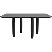 NORR11 Oku Sohvapöytä 80x80 Cm - Sohvapöydät Vaneri Musta - W3OKU31076FSCOBLNO00000