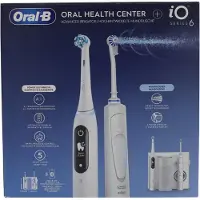 Braun Oral-B iO6 & OxyJet -sähköhammasharja, valkoinen