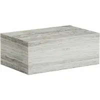 NORR11 Cubism Coffee Table 50x80 Cm Grey - Sohvapöydät Travertin Harmaa - W3CUB31361TRSVNONO00000